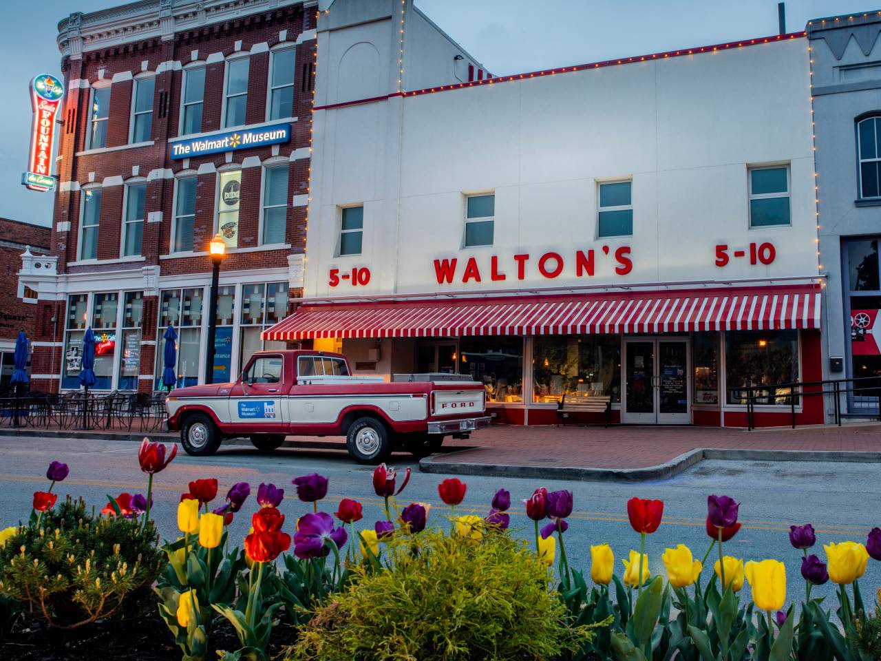 Walton's and Walmart Museum in Bentonville, AR