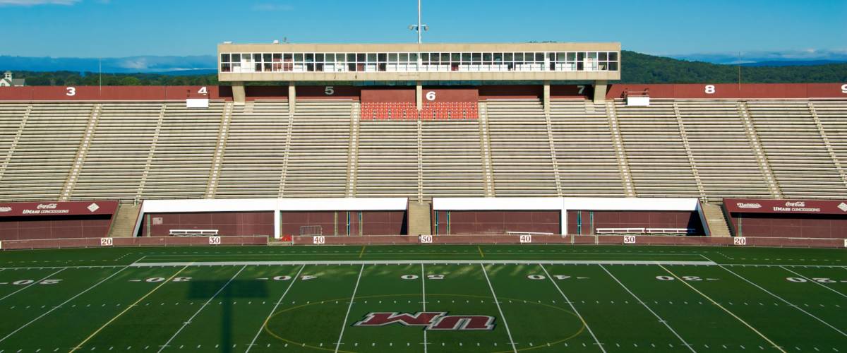 Warren McGuirk Alumni Stadium at the University of Massachusetts Amherst.