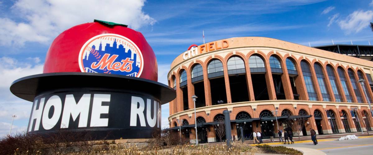 FLUSHING, NY - FEB. 17:  Citi Field baseball stadium in Flushing, NYC as seen on Feb. 17, 2012