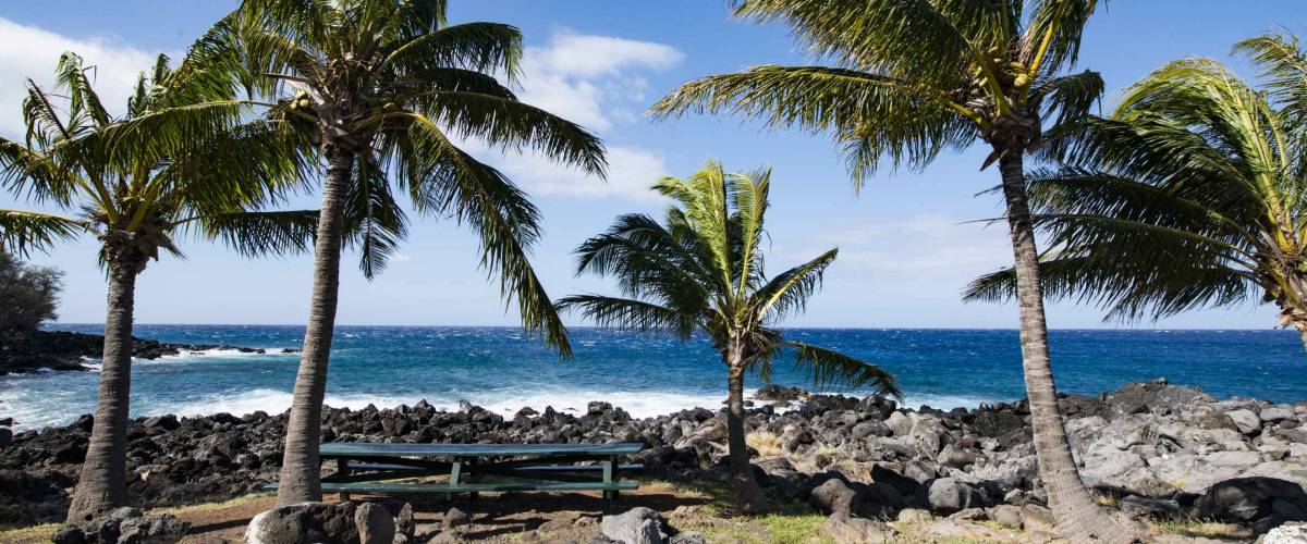 Kapa'a Beach Park Hawaii Island