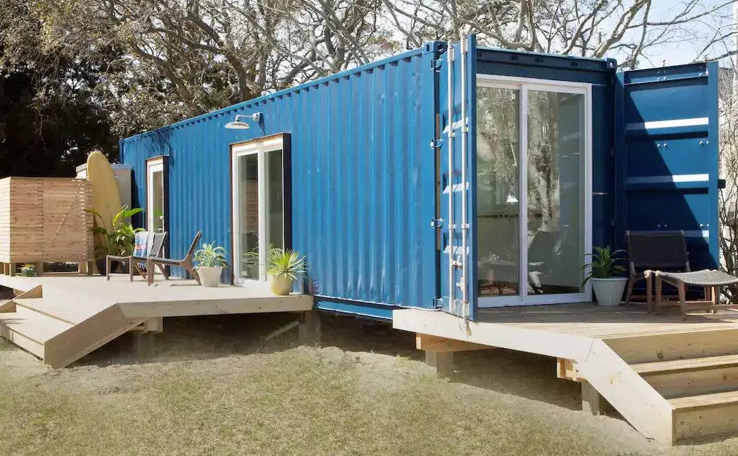 Couple Convert Shipping Container Into Beautiful Apartment