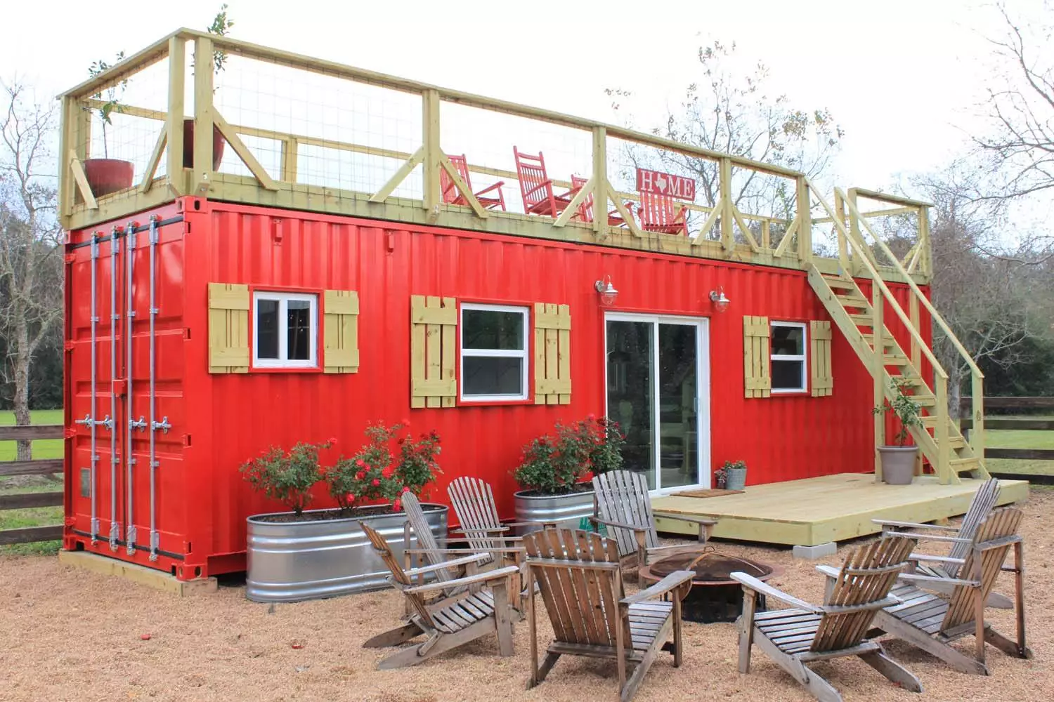 Couple Convert Shipping Container Into Beautiful Apartment